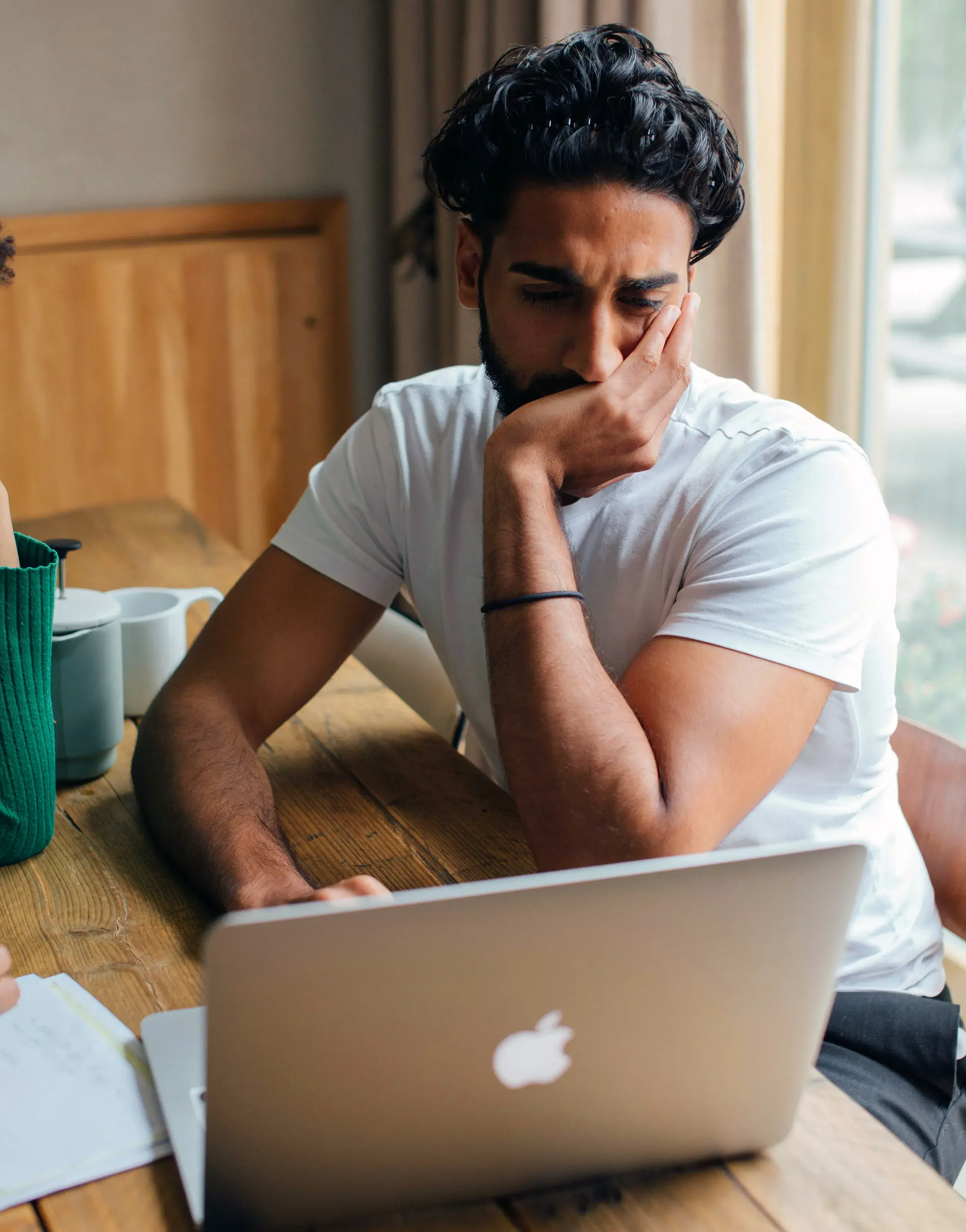 Man working from home